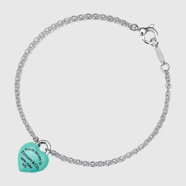 티파니 Full Heart 팔찌 - 허시백